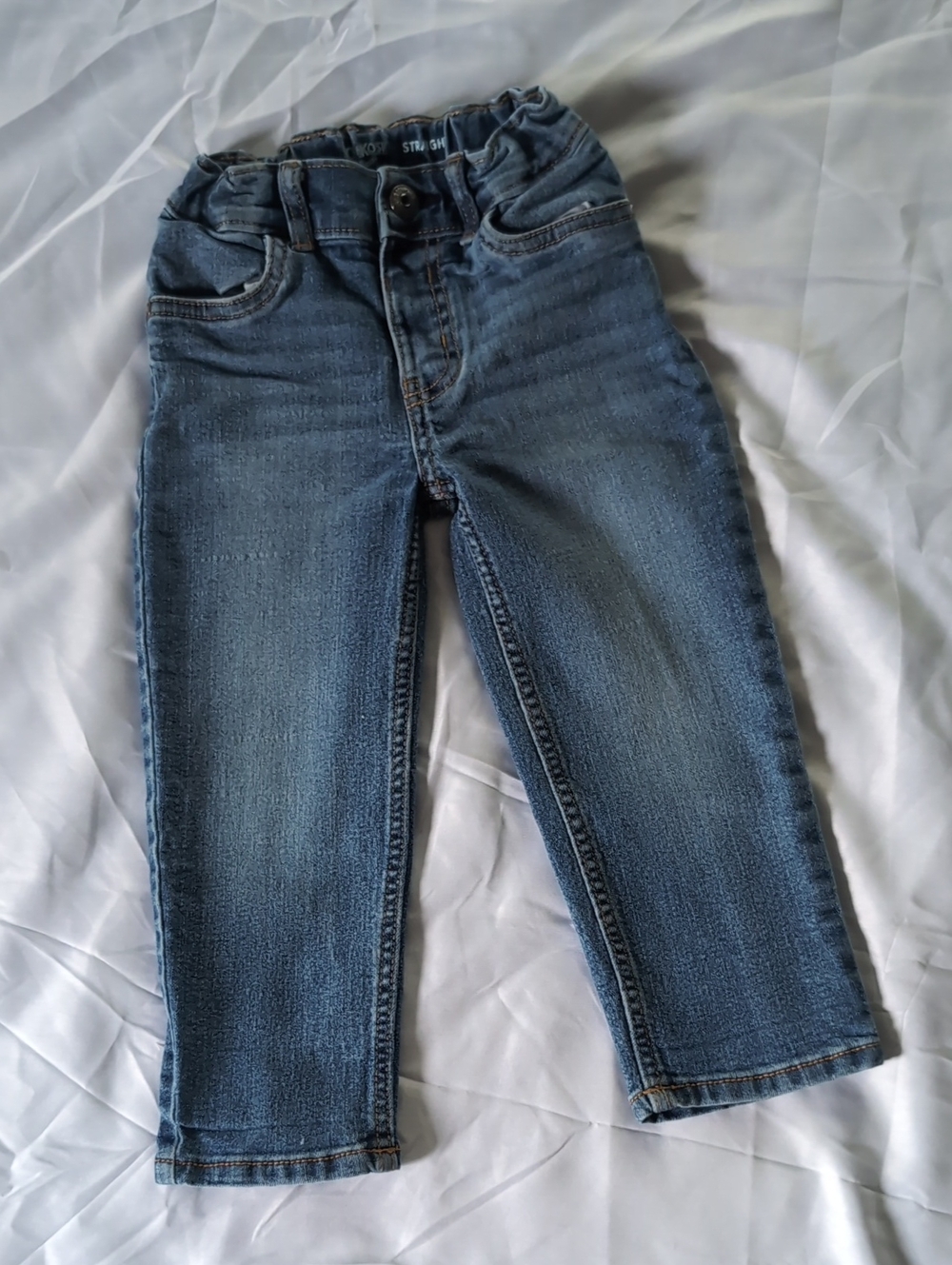 OshKosh Straight-fit Denim Jeans in Washed Blue